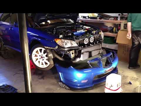 2007 STI - Front Mount Intercooler Install