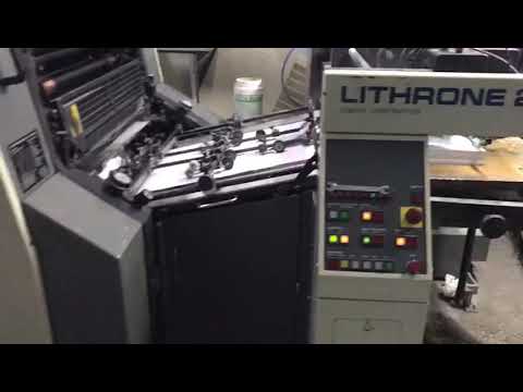 1997 Komori Lithrone 428 with SAPC Offset Printing Machines