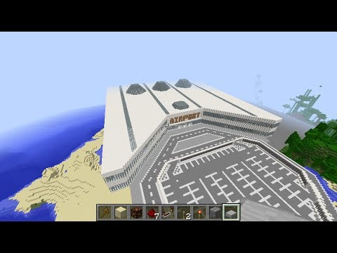 Sunset City Airport Minecraft Map