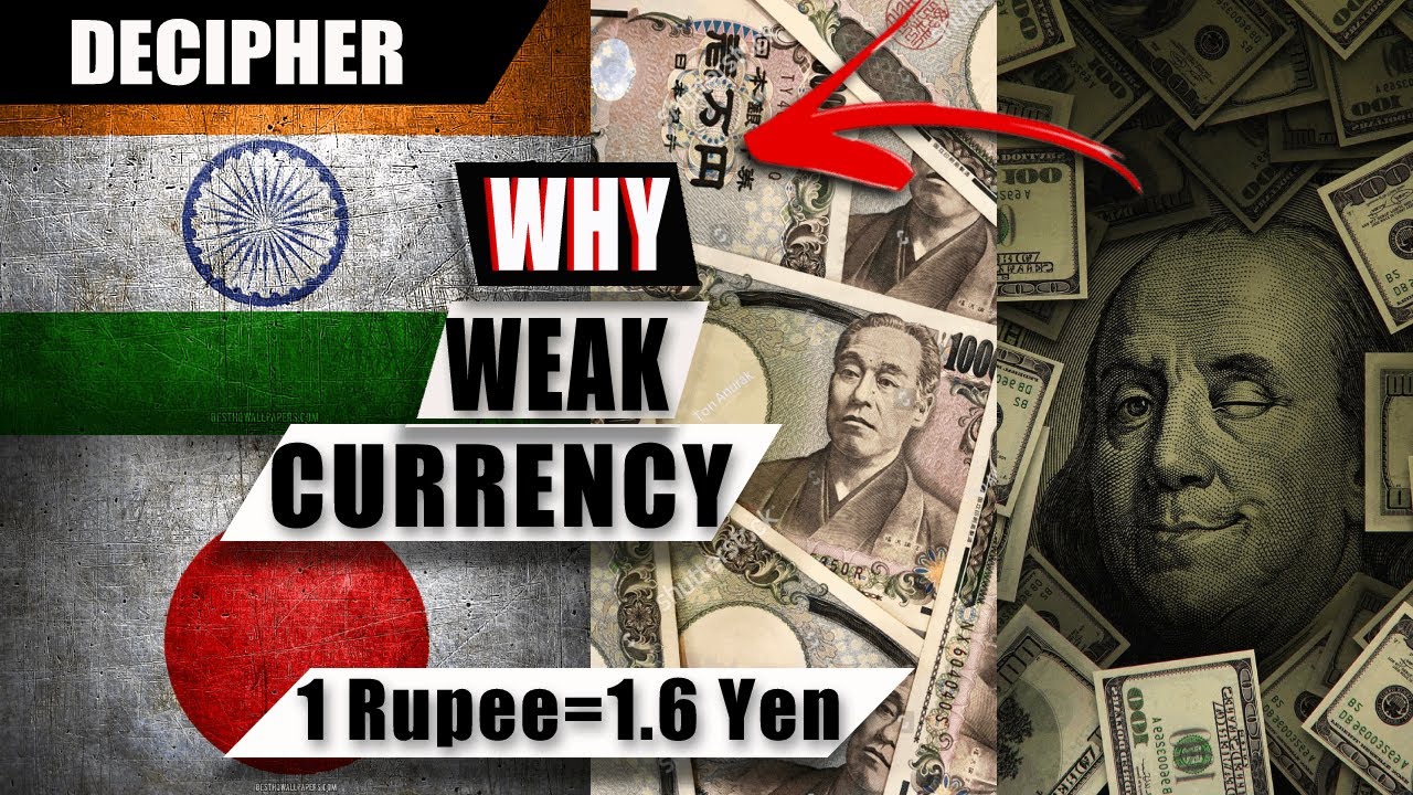 Is Japanese currency lower than Indian?