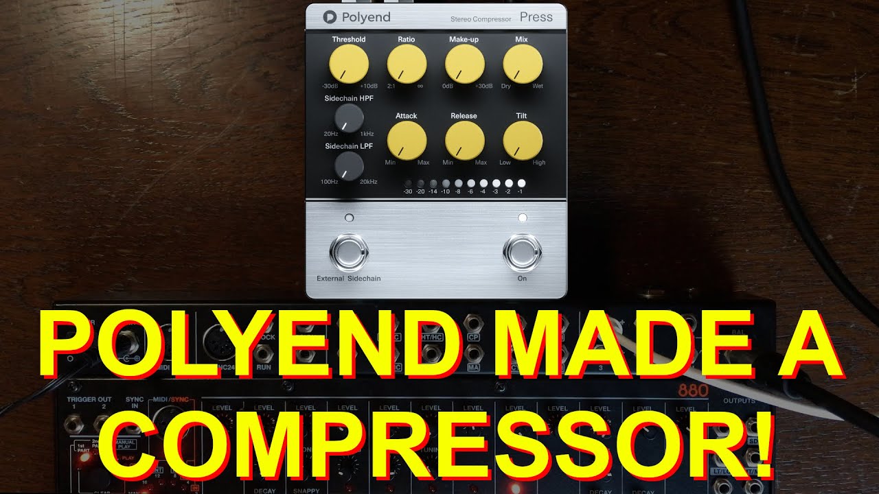 Studio Comp Stomp - Polyend Press