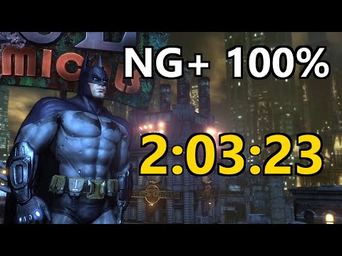 [WR] Batman: Arkham City Speedrun (NG+ 100%) in 2:03:23
