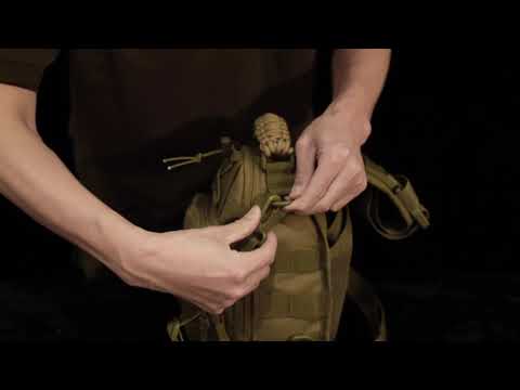 Тактическая сумка через плечо с панелью-органайзером Protector Plus X227 5 л койот MOLLE - фото 1 - id-p1629123777