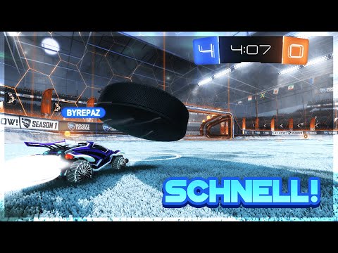 Die SCHNELLSTE Runde EISHOCKEY Modus! ⏳ | Rocket League Schneefrei Ranked deutsch