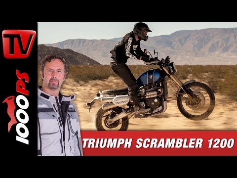 Triumph Scrambler 1200 XC / XE – die ersten echten Retro-Offroader!