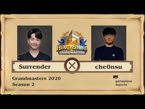 [RU] Surrender vs che0nsu | Hearthstone Grandmasters Season 2 (18 сентября 2020)