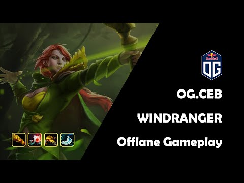 OG.Ceb - Windranger | OFFLANE Player | Dota 2 Pro Players Gameplay | Dota 2 For Everyone