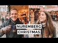 GERMAN CHRISTMAS MARKET & STREET FOOD in Nuremberg!