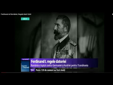 Ferdinand al României, Regele Marii Uniri