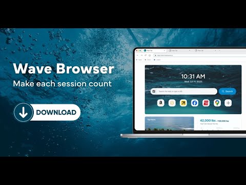 Wave Browser: Save the Ocean