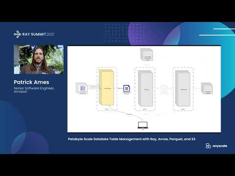 Petabyte Scale Datalake Table Management with Ray, Arrow, Parquet, and S3