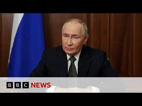 Video | Vladimir Putin warns West as Russia hits Ukraine with new missile | BBC News