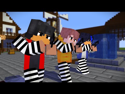 MONSTER SCHOOL :PRISON FIRST MEET MEME EIN, AARON, NOI, APHMAU - MINECRAFT ANIMATION
