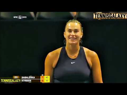 Aryna Sabalenka vs Nick Kyrgios - Battle Of the Sexes 2025 Full Match