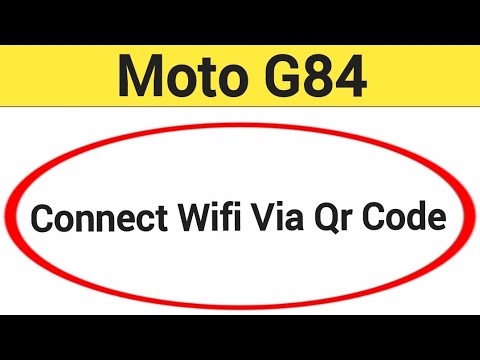 How to connect WiFi via QR code, Moto G84 Bina password ke Wi Fi connect kaise karen