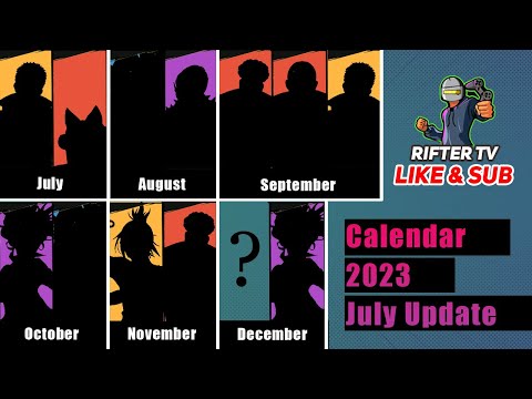 Calendar 2023 July The Awaken Wheel Update