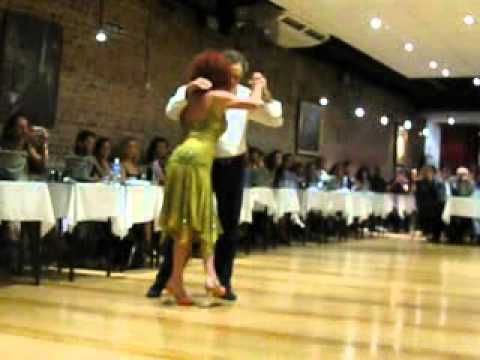  Enriqueta Kleinman  and  Julio Nieto  are  dancing  to  a  tango  in  2013
