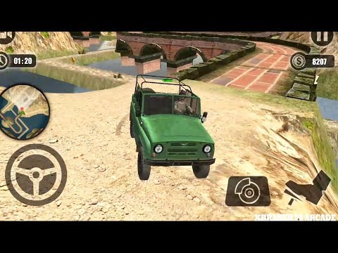 Offroad SUV Drive 2019: Green Jeep Unlocked Driving Game - Android GamePlay 3D