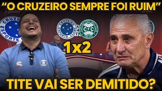 MIDIA CLUBISTA DETONA O CRUZEIRO! "NÃO JOGA NADA CONTRA ESSES TIMES"! CRUZEIRO 1x2 CORITIBA