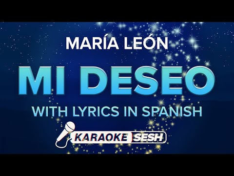 María León - Mi Deseo (This Wish) Karaoke con letra en español