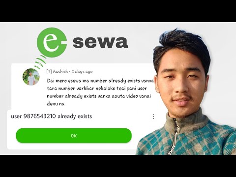 User 98******** Already Exists | eSewa Register Problem | QnA | @technicalview