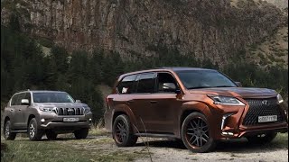 Новый LC Prado и Lexus Lx 570 путешествие из Спб В Баку!