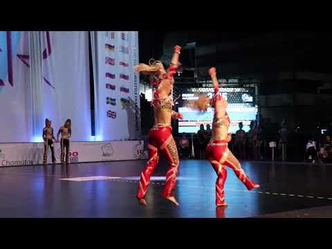 KOKKONEN SAIMA and CONVERTINO SOFIA  | Disco Dance World Championship 2019
