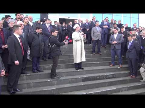 Görmez: cami ve üniversite birbirinden ayrılmaz \ 05 12 2014 \ BİNGÖL
