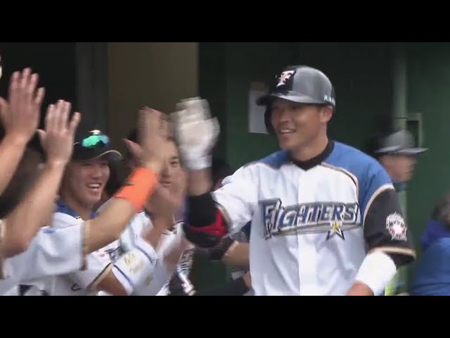 【ファイターズ春季キャンプ】ファイターズ・王柏融 バックスクリーン横へホームラン‼ 2019/2/16