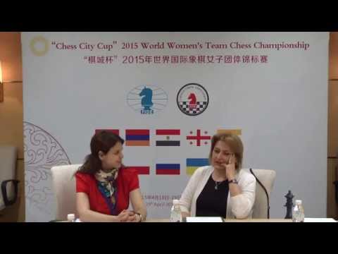 Round 2: Press-conference with Danielian, Elina (ARM)