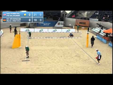 Rosenthal/Dalhausser vs. Böckermann/Urbatzka - Long Beach Grand Slam 2013 - Pool phase