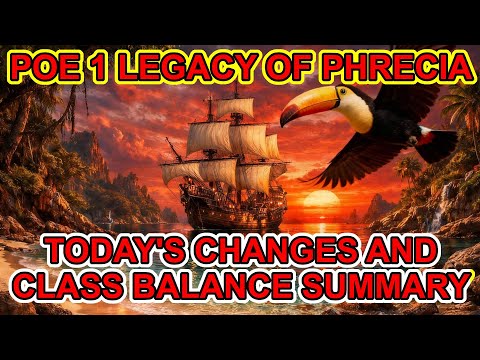 POE 1 - Two Late Phrecia Changes & Overview Of Class Balance Changes - Path of Exile