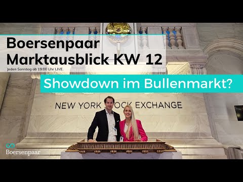 Marktausblick KW 12 Börse | DAX NASDAQ100 DOWJONES S&P500 | Aktienanalyse WTI EURUSD Börsenwissen