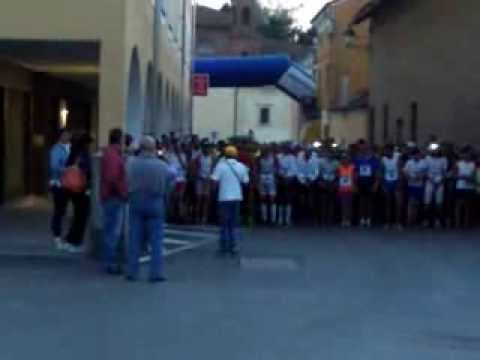 Partenza 3°Castelnuovo Night Light Trail