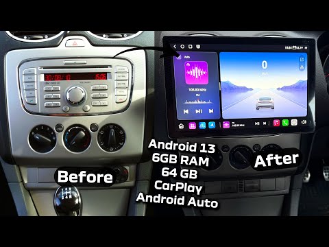 1-DIN Android GPS 10.95" Navigation💥 EONON SD1X6S Installation & Review
