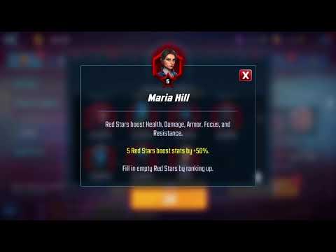 [MSF] Maria Hill Red Stars Part 1