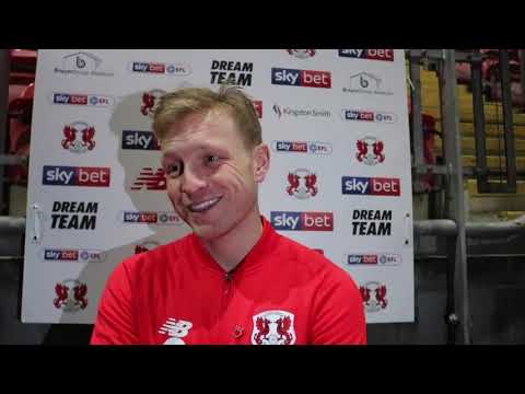 Josh Wright following the 1-1 draw with Northampton Town.