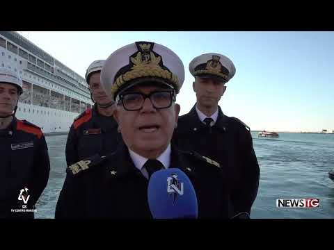 Thumbnail for Simulato un incendio a bordo della nave Msc Lirica