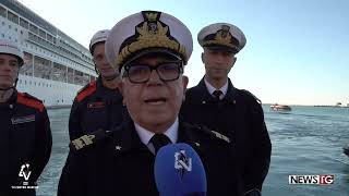 Simulato un incendio a bordo della nave Msc Lirica