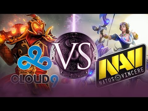Dota 2: Cloud9 vs. Na'Vi Game 1 - The International 2014 - TI4