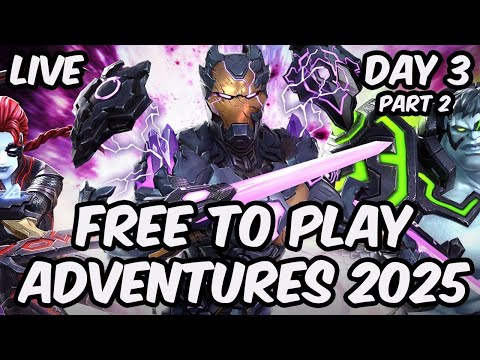 Free To Play Adventures 2025 - Day 3: Valiant Act 8 Push - Marvel Contest of Champions