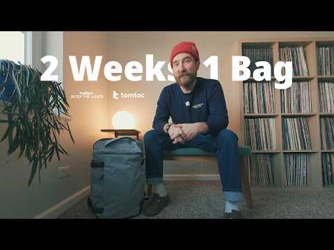Two Weeks, One Bag | Tomtoc Navigator T66 Liteway Backpack 40L