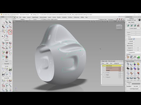 MC Fairing AirIntake. #4 Bi Rail (Birail) with Alias