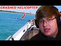 Coast Guard Watches Helicopter Crash in Front of Them