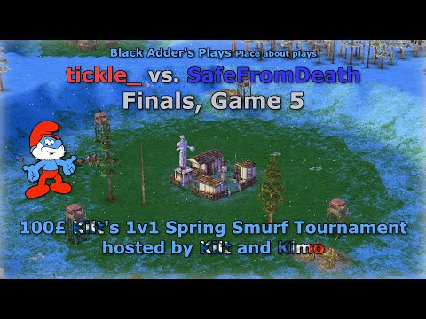 Kilt's 1-Day Spring Smurf Tournament, Finals - tickle_ vs. SafeFromDeath, G5 - Age of Mythology: TT