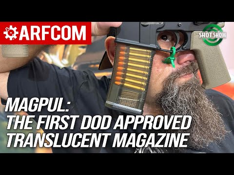 The first DOD Approved Translucent Magazine | Magpul | Shot Show 2024