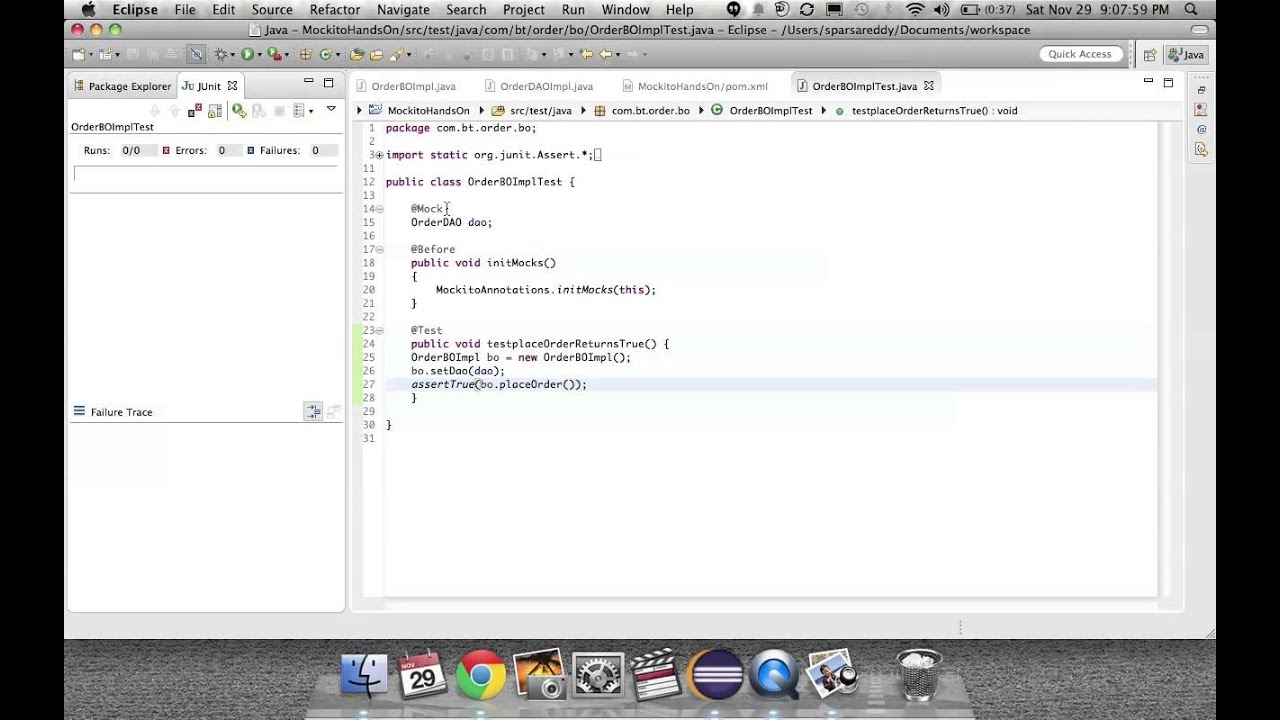 Mockito Hands On Introduction