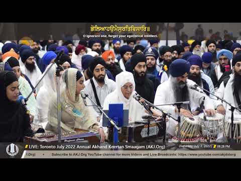 073 Bibi Tarvinder Kaur Jee Seattle - Saturday PM - Toronto July 2022 Annual Akhand Keertan Smaagam