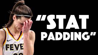 WNBA Media Accuse Caitlin Clark of STAT PADDING During HISTORIC Game vs Chicago...