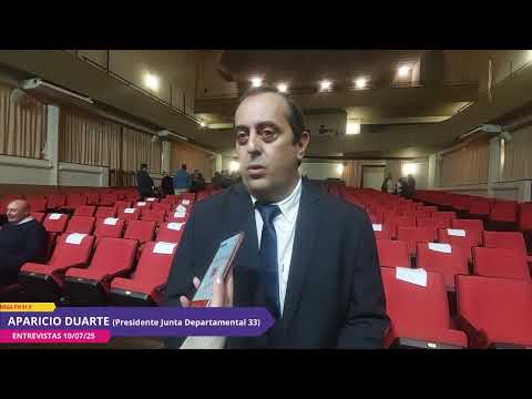 Aparicio Duarte - Presidente Junta Departamental de Treinta y Tres - Mega FM 91.9 10/07/25